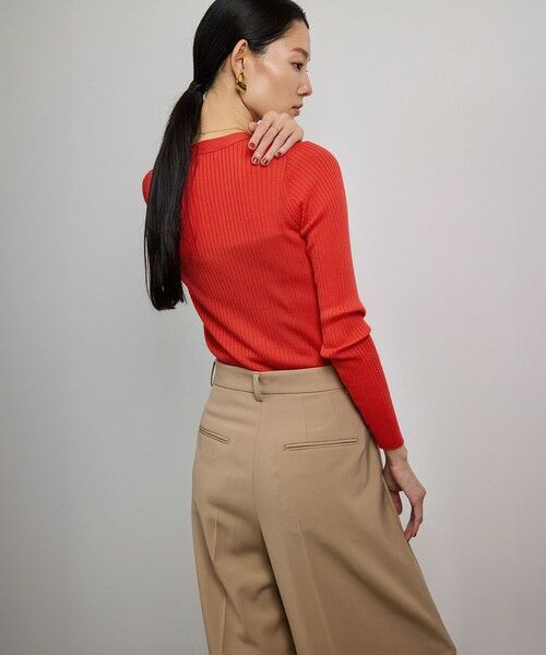 ROPE' / ロペ カーディガン・ボレロ | ハイゲージワイドリブニットカーディガン | 詳細4