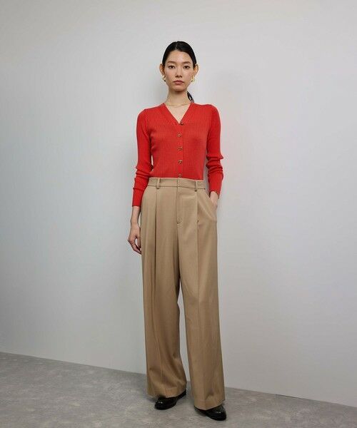 ROPE' / ロペ カーディガン・ボレロ | ハイゲージワイドリブニットカーディガン | 詳細5