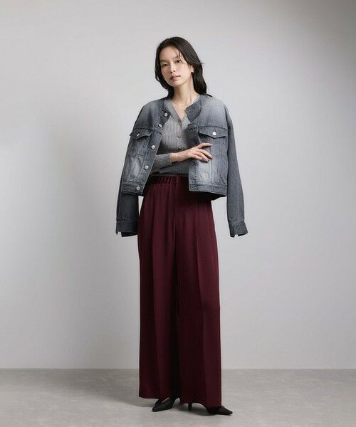 ROPE' / ロペ カーディガン・ボレロ | ハイゲージワイドリブニットカーディガン | 詳細9