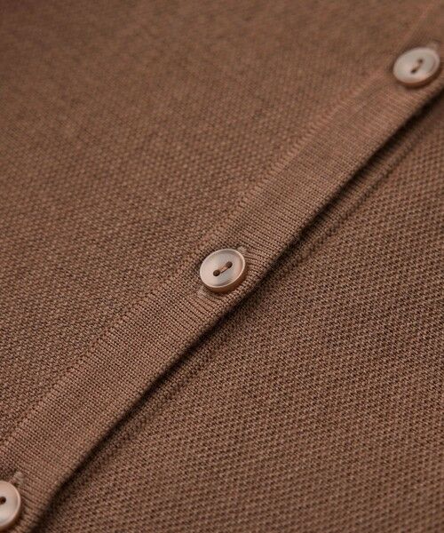 ROPE' / ロペ ニット・セーター | ウール混ニットペプラムカーディガン/イージーケア・セットアップ対応 | 詳細20