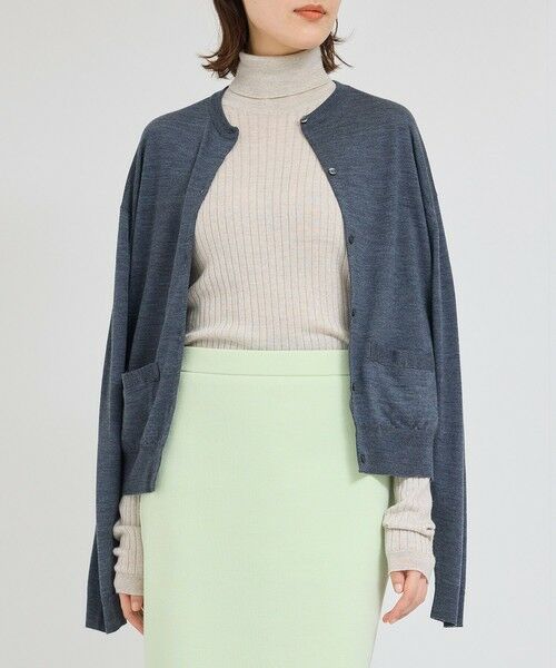 ROPE' / ロペ カーディガン・ボレロ | 【J'aDoRe・店舗限定】別注 JOHN SMEDLEY CD（ジョンスメドレー/天竺ニットカーディガン） | 詳細4