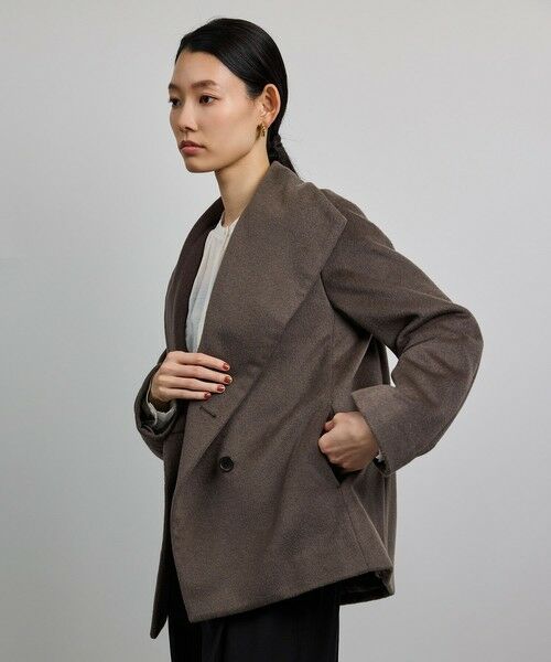 ROPE' / ロペ その他アウター | プレミアムカシミヤ ショートコート【25AW】 | 詳細14