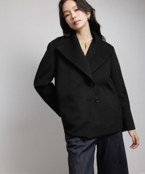 ROPE' / ロペ その他アウター | プレミアムカシミヤ ショートコート【25AW】 | 詳細17