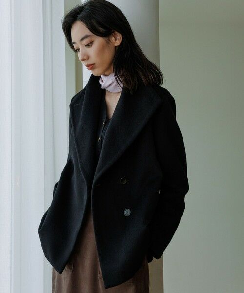 ROPE' / ロペ その他アウター | プレミアムカシミヤ ショートコート【25AW】 | 詳細7