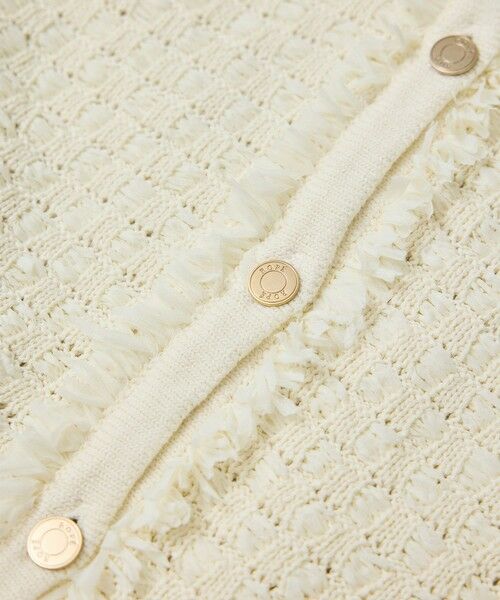 ROPE' / ロペ カーディガン・ボレロ | ニットフリンジジャケット | 詳細17