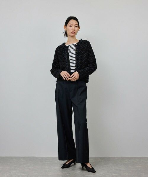 ROPE' / ロペ カーディガン・ボレロ | ニットフリンジジャケット | 詳細6