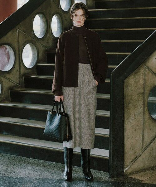 ROPE' / ロペ その他アウター | 圧縮ウールコクーンショート丈コート/Bellandi(ベランディ) | 詳細1