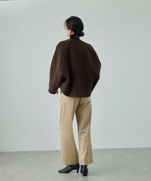 ROPE' / ロペ その他アウター | 圧縮ウールコクーンショート丈コート/Bellandi(ベランディ) | 詳細12