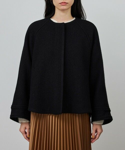 ROPE' / ロペ その他アウター | 圧縮ウールコクーンショート丈コート/Bellandi(ベランディ) | 詳細16