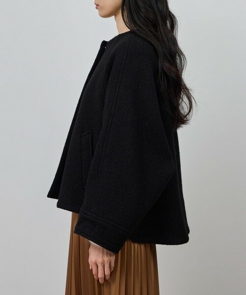 ROPE' / ロペ その他アウター | 圧縮ウールコクーンショート丈コート/Bellandi(ベランディ) | 詳細17