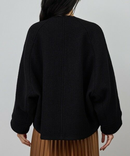 ROPE' / ロペ その他アウター | 圧縮ウールコクーンショート丈コート/Bellandi(ベランディ) | 詳細18