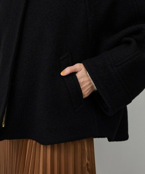 ROPE' / ロペ その他アウター | 圧縮ウールコクーンショート丈コート/Bellandi(ベランディ) | 詳細21
