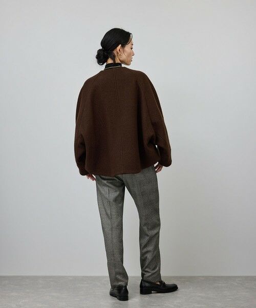 ROPE' / ロペ その他アウター | 圧縮ウールコクーンショート丈コート/Bellandi(ベランディ) | 詳細26
