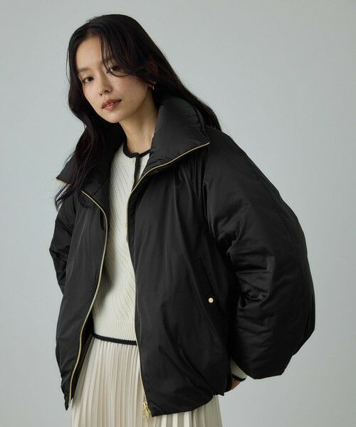 ROPE' / ロペ ダウンジャケット・ベスト | ハイネックジップショート丈ダウンコート/イージーケア・撥水 | 詳細9