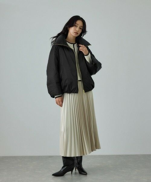 ROPE' / ロペ ダウンジャケット・ベスト | ハイネックジップショート丈ダウンコート/イージーケア・撥水 | 詳細10