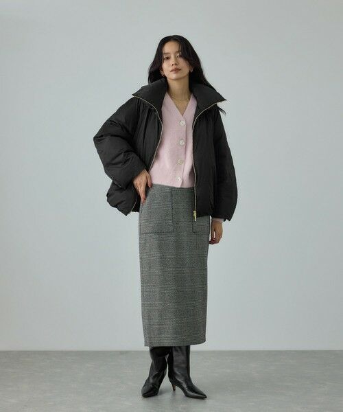 ROPE' / ロペ ダウンジャケット・ベスト | ハイネックジップショート丈ダウンコート/イージーケア・撥水 | 詳細16