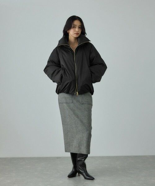 ROPE' / ロペ ダウンジャケット・ベスト | ハイネックジップショート丈ダウンコート/イージーケア・撥水 | 詳細17