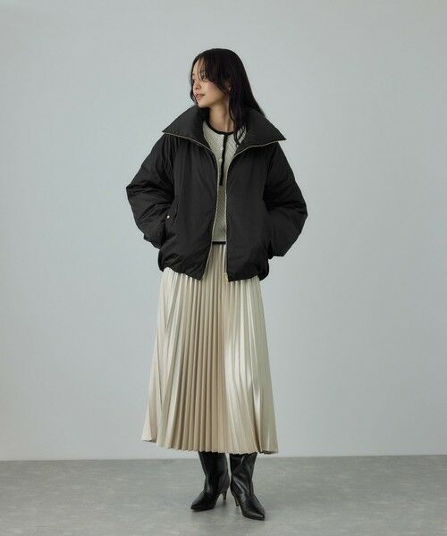 ROPE' / ロペ ダウンジャケット・ベスト | ハイネックジップショート丈ダウンコート/イージーケア・撥水 | 詳細19