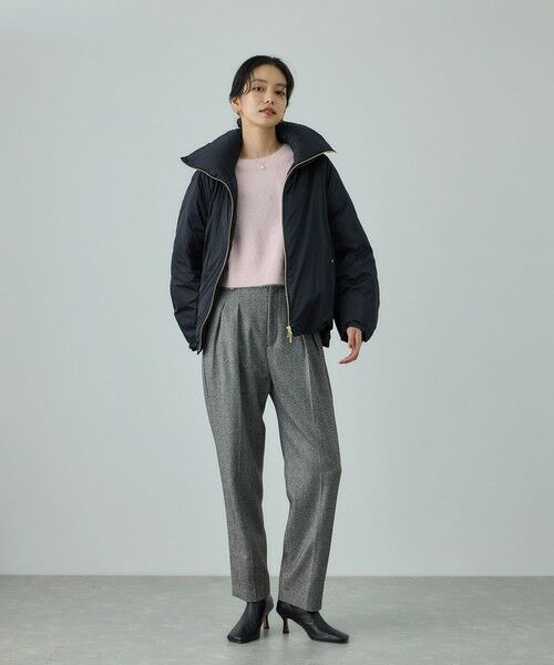 ROPE' / ロペ ダウンジャケット・ベスト | ハイネックジップショート丈ダウンコート/イージーケア・撥水 | 詳細3