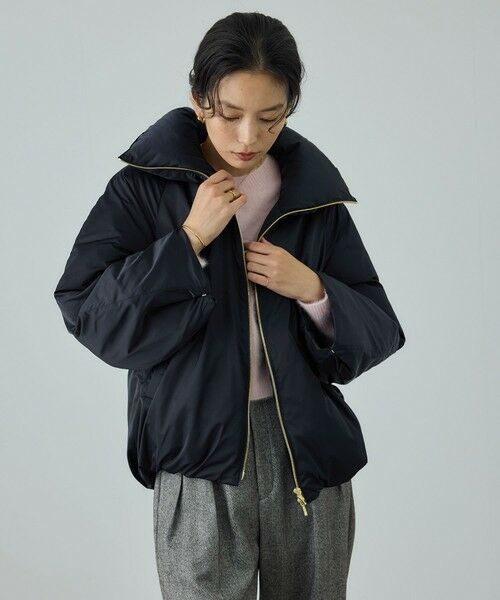 ROPE' / ロペ ダウンジャケット・ベスト | ハイネックジップショート丈ダウンコート/イージーケア | 詳細6