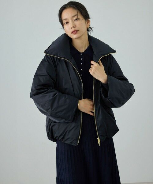 ROPE' / ロペ ダウンジャケット・ベスト | ハイネックジップショート丈ダウンコート/イージーケア・撥水 | 詳細6