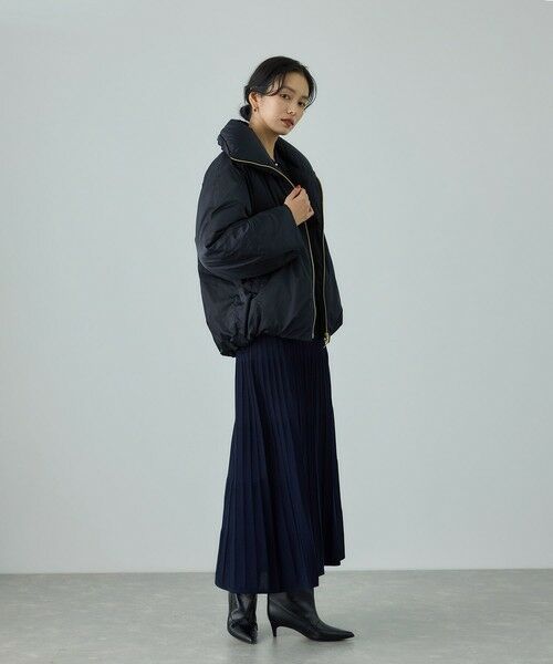 ROPE' / ロペ ダウンジャケット・ベスト | ハイネックジップショート丈ダウンコート/イージーケア・撥水 | 詳細8