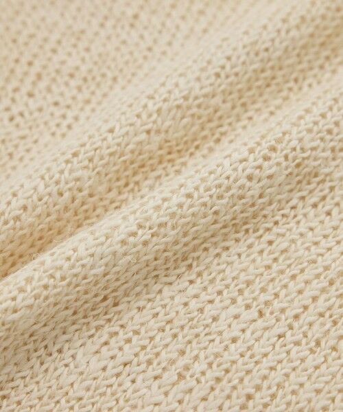 ROPE' / ロペ ニット・セーター | 【洗える】スラブリネン ボートネックプルオーバー | 詳細17