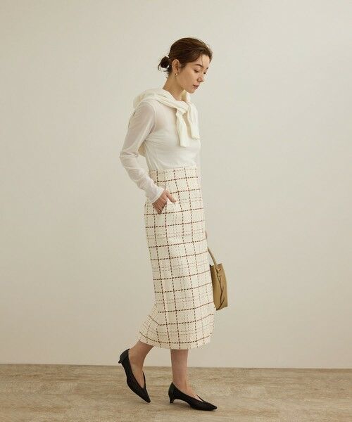 ROPE' / ロペ カットソー（半袖以外） | 【洗える】ドライタッチシアーロングスリーブカットソー | 詳細2