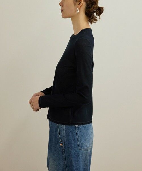 ROPE' / ロペ カットソー（半袖以外） | 【洗える】ドライタッチシアーロングスリーブカットソー | 詳細8