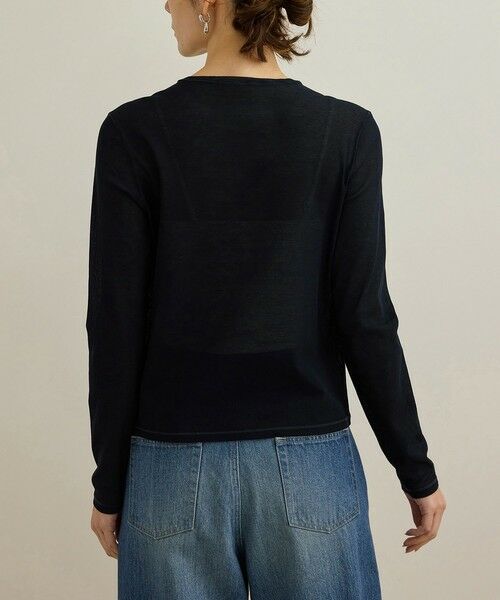 ROPE' / ロペ カットソー（半袖以外） | 【洗える】ドライタッチシアーロングスリーブカットソー | 詳細9