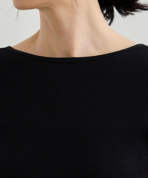 ROPE' / ロペ カットソー | 【洗える】テレコ5分袖ニットプルオーバー | 詳細16