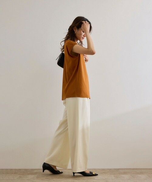 ROPE' / ロペ Tシャツ | 【接触冷感・洗える・洗濯耐久あり】ノースリーブTEE | 詳細10