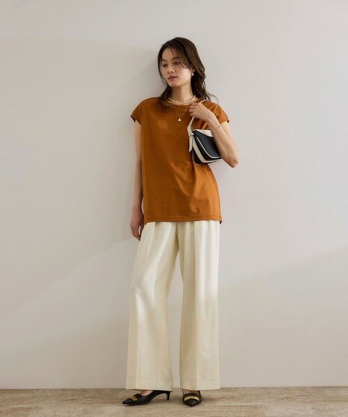 ROPE' / ロペ Tシャツ | 【接触冷感・洗える・洗濯耐久あり】ノースリーブTEE | 詳細15