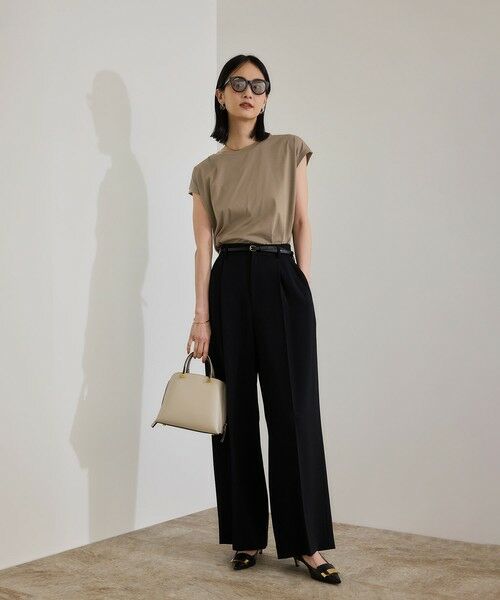 ROPE' / ロペ Tシャツ | 【接触冷感・洗える・洗濯耐久あり】ノースリーブTEE | 詳細16