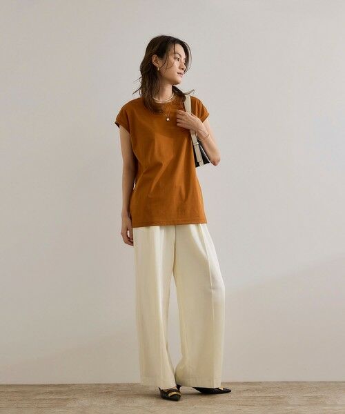 ROPE' / ロペ Tシャツ | 【接触冷感・洗える・洗濯耐久あり】ノースリーブTEE | 詳細2