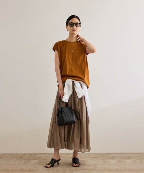 ROPE' / ロペ Tシャツ | 【接触冷感・洗える・洗濯耐久あり】ノースリーブTEE | 詳細3