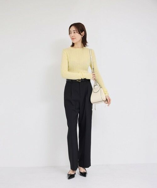 ROPE' / ロペ ニット・セーター | ランダムリブプルオーバー | 詳細1