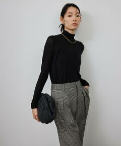 ROPE' / ロペ カットソー（半袖以外） | カシミヤシルクブレンドインナータートルネック/イージーケア