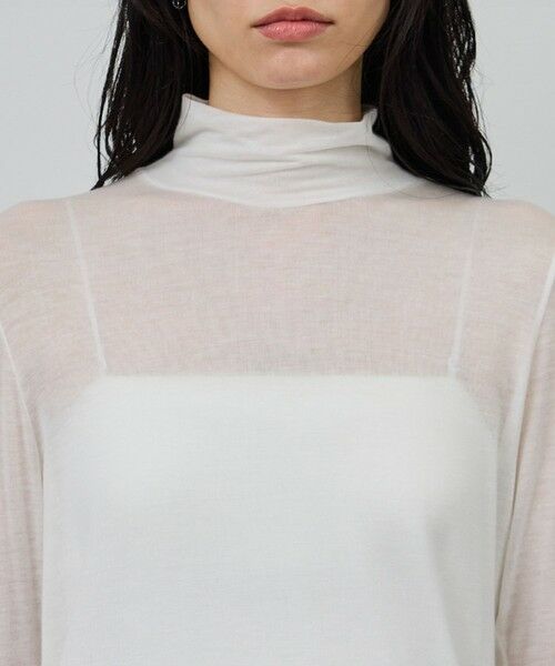 ROPE' / ロペ カットソー（半袖以外） | カシミヤシルクブレンドインナータートルネック/イージーケア | 詳細9