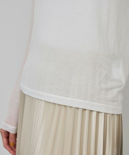 ROPE' / ロペ カットソー（半袖以外） | カシミヤシルクブレンドインナータートルネック/イージーケア | 詳細11