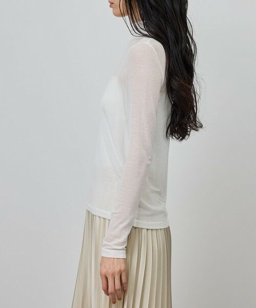 ROPE' / ロペ カットソー（半袖以外） | カシミヤシルクブレンドインナータートルネック/イージーケア | 詳細7