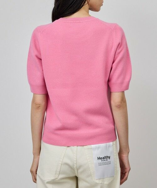 ROPE' / ロペ ニット・セーター | ウールカシミヤブレンド 5分袖ニットプルオーバー/イージーケア | 詳細18