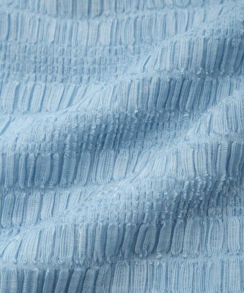 ROPE' / ロペ Tシャツ | ボタニカルダイフレアスリーブハイネックカットソー/イージーケア・アンサンブル対応 | 詳細25