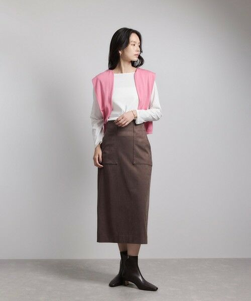 ROPE' / ロペ カットソー（半袖以外） | アナグラム刺繍 ロングスリーブカットソー/イージーケア | 詳細13