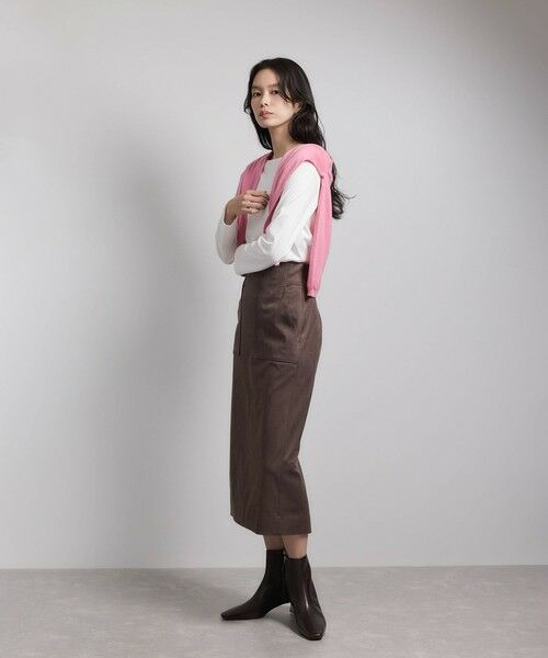 ROPE' / ロペ カットソー（半袖以外） | アナグラム刺繍 ロングスリーブカットソー/イージーケア | 詳細14