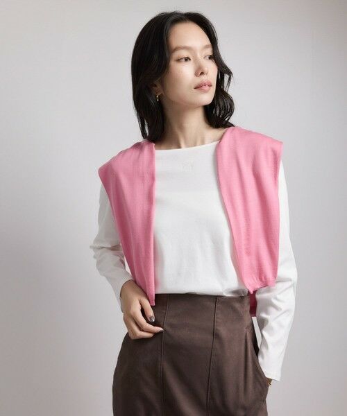 ROPE' / ロペ カットソー（半袖以外） | アナグラム刺繍 ロングスリーブカットソー/イージーケア | 詳細15