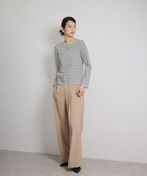 ROPE' / ロペ カットソー（半袖以外） | アナグラム刺繍 ロングスリーブカットソー/イージーケア | 詳細3