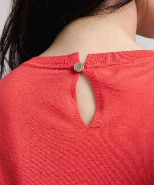 ROPE' / ロペ ニット・セーター | 袖ギャザークルーネックニットプルオーバー/イージーケア | 詳細16