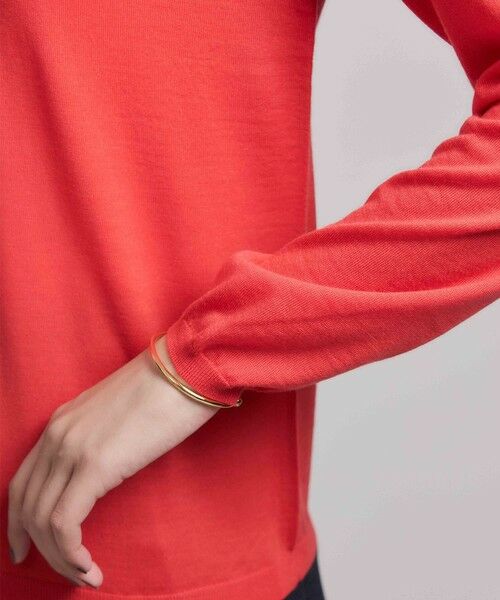 ROPE' / ロペ ニット・セーター | 袖ギャザークルーネックニットプルオーバー/イージーケア | 詳細19