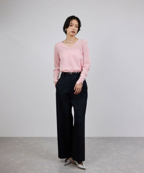 ROPE' / ロペ ニット・セーター | カシミヤVネックニットプルオーバー | 詳細7